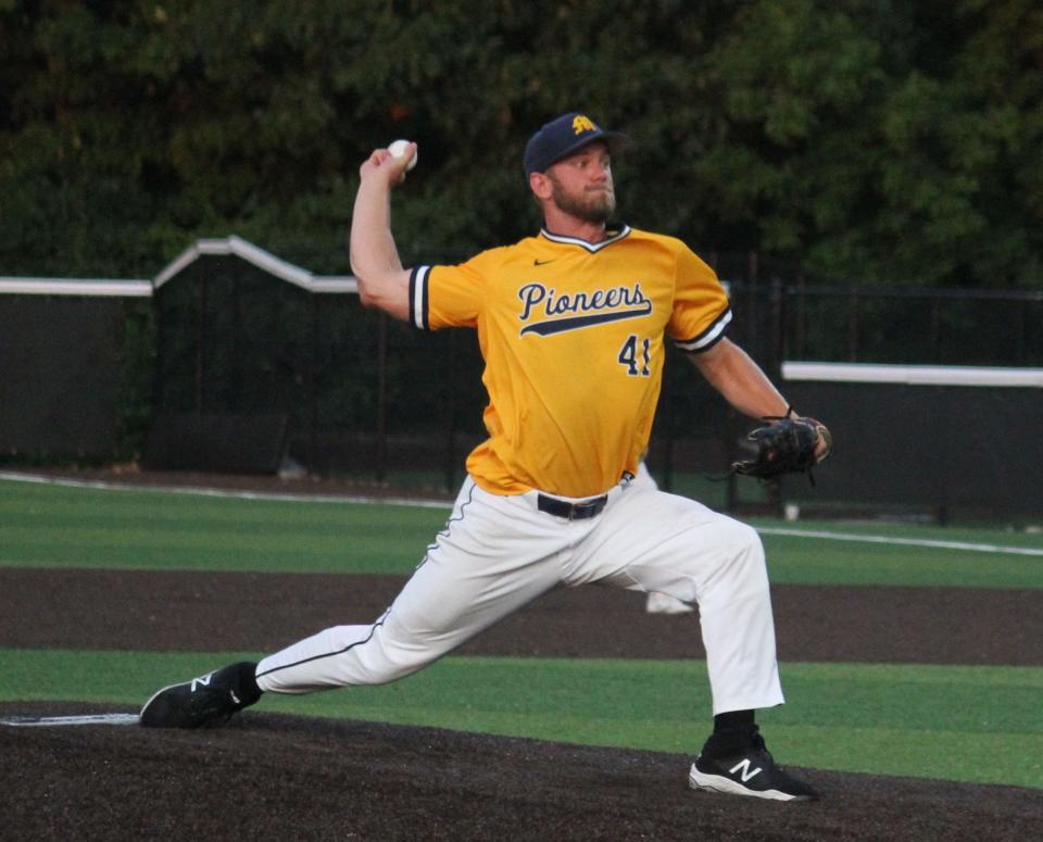 Mooresville senior Nick Wiley closed Monday's IHSAA Sectional game against Martinsville. 