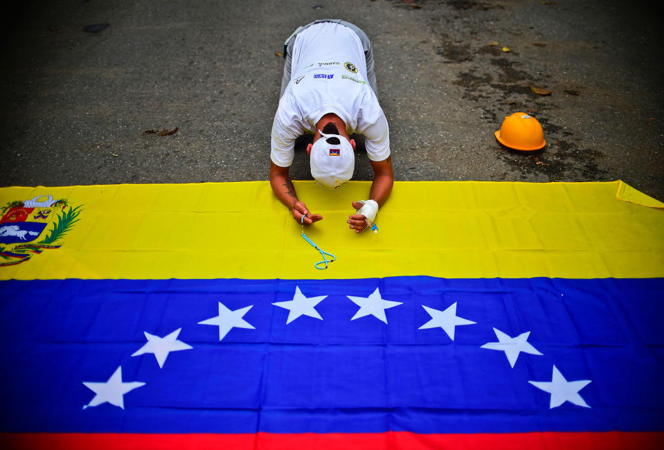 Protests on Venezuela