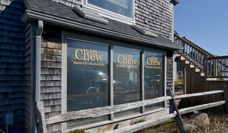 Café Chew owners Robert King and Tobin Wirt opened the business in Sandwich on a model of streamlining food orders and affordability after the economy crashed in 2008. The couple is selling the business, and they plan to retire.