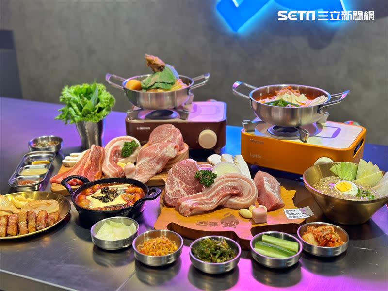 王品集團新品牌再+1！全新韓式烤肉品牌「金咕韓式原塊烤肉」12月28日於西門町商圈正式開幕。（圖／王品集團提供、記者劉沛妘攝影）
