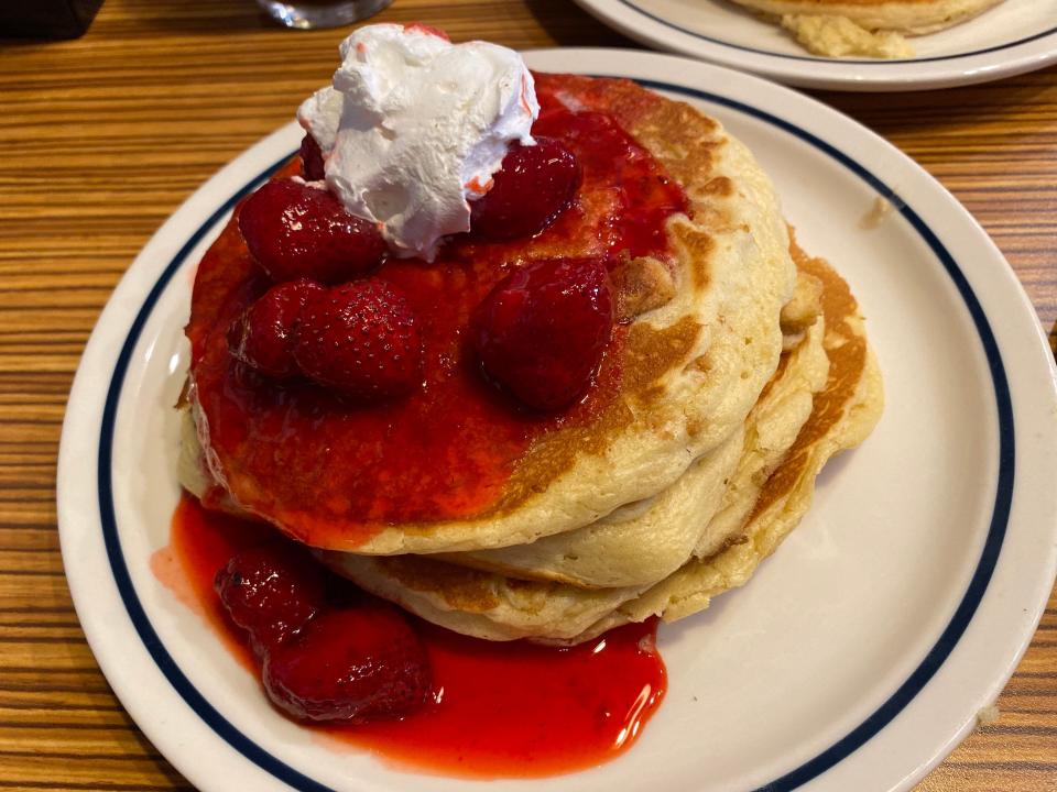 NY Cheesecake-  IHOP pancake ranking