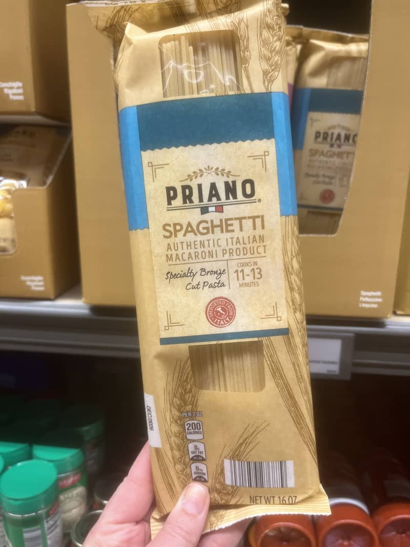 Priano spaghetti.