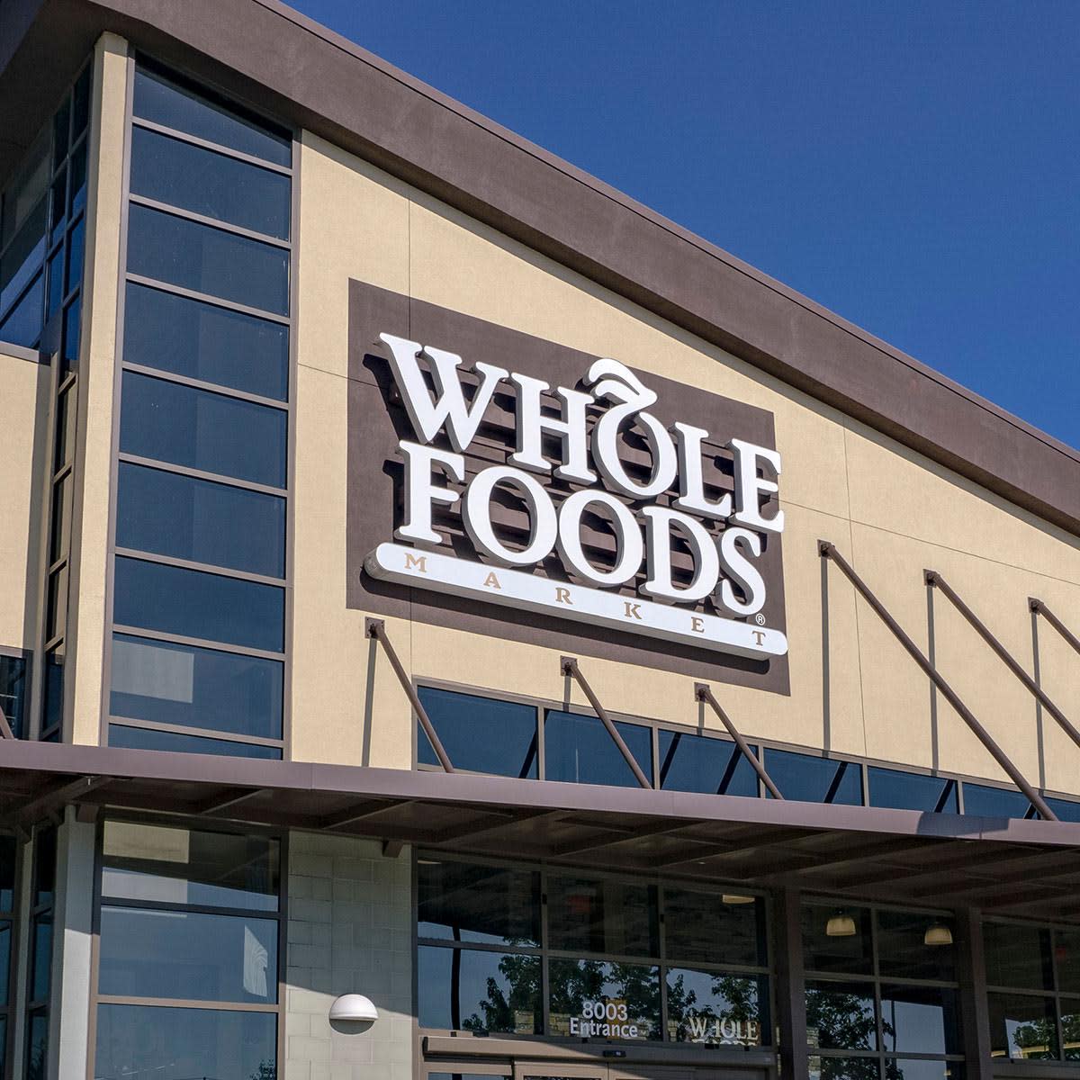 Exterior of Whole Foods Market store