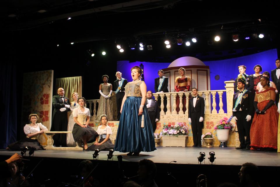 Halle Rosemond stars as Hanna Glawari in "The Merry Widow" at Highfield Theatre for the College Light Opera Company.