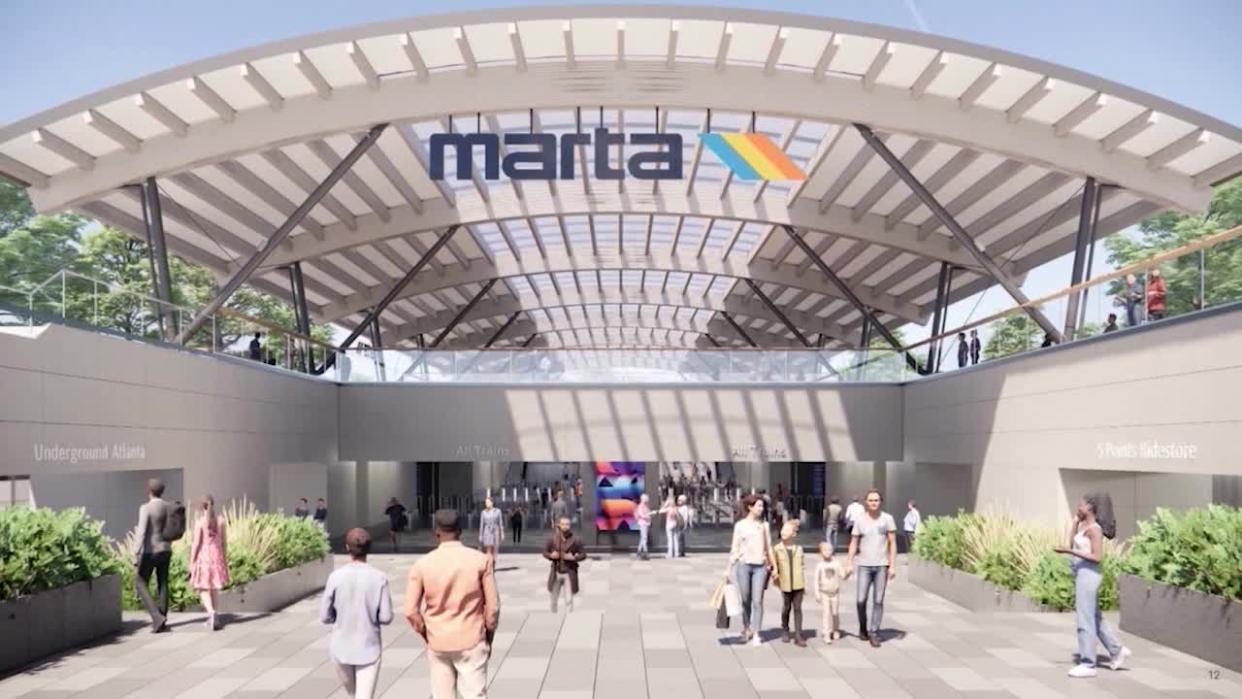 <div>Five Points MARTA Station</div>