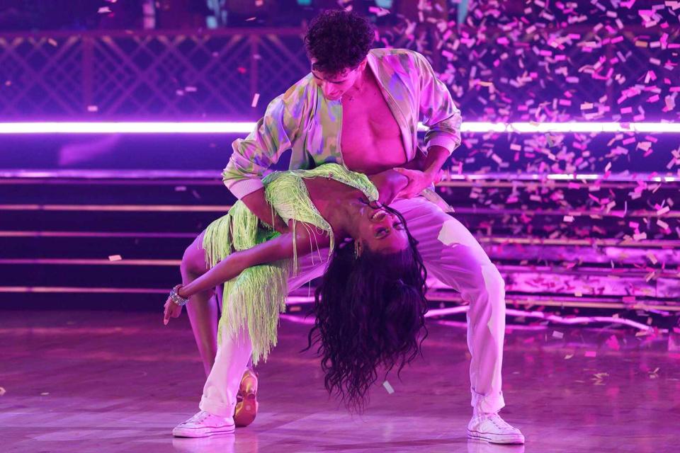 Charity Lawson Ezra Sosa Latin Night Dancing with the stars DWTS