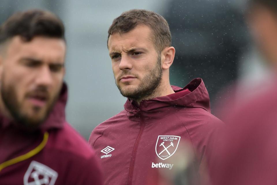 West Ham injury news: Jack Wilshere to miss Fulham clash as he continues ankle recovery