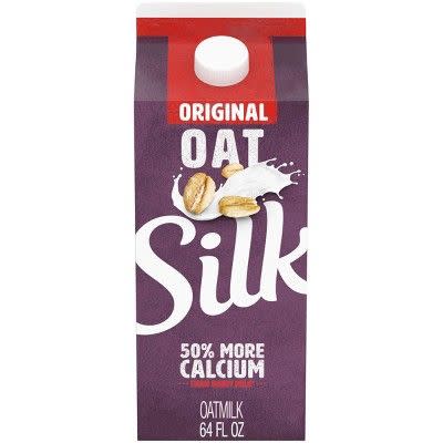 5) Silk Original Dairy-Free Oat Milk