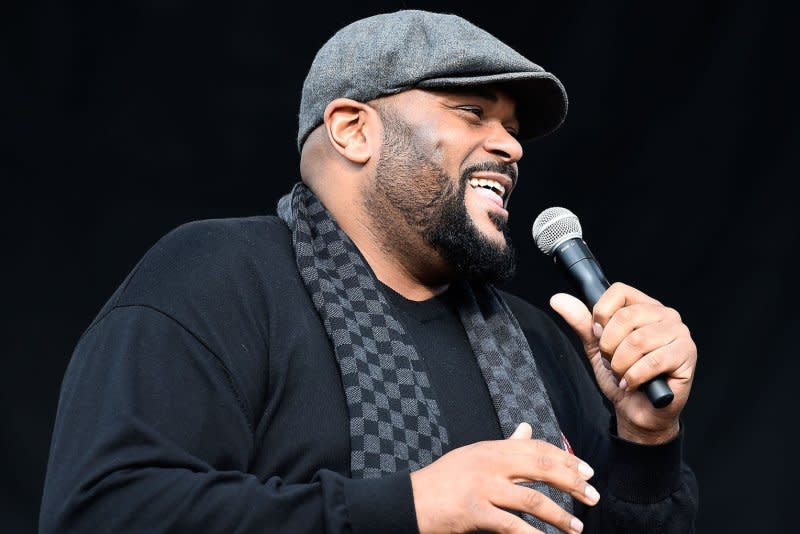 Ruben Studdard performs during the Centric Celebrates Selma concert after the historical 50th anniversary of the Selma to Montgomery march in 2015. File Photo by David Tulis/UPI