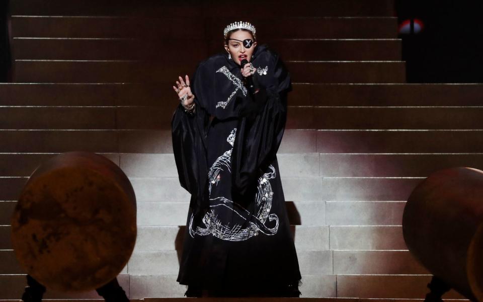 Madonna: Neuerdings versteckt