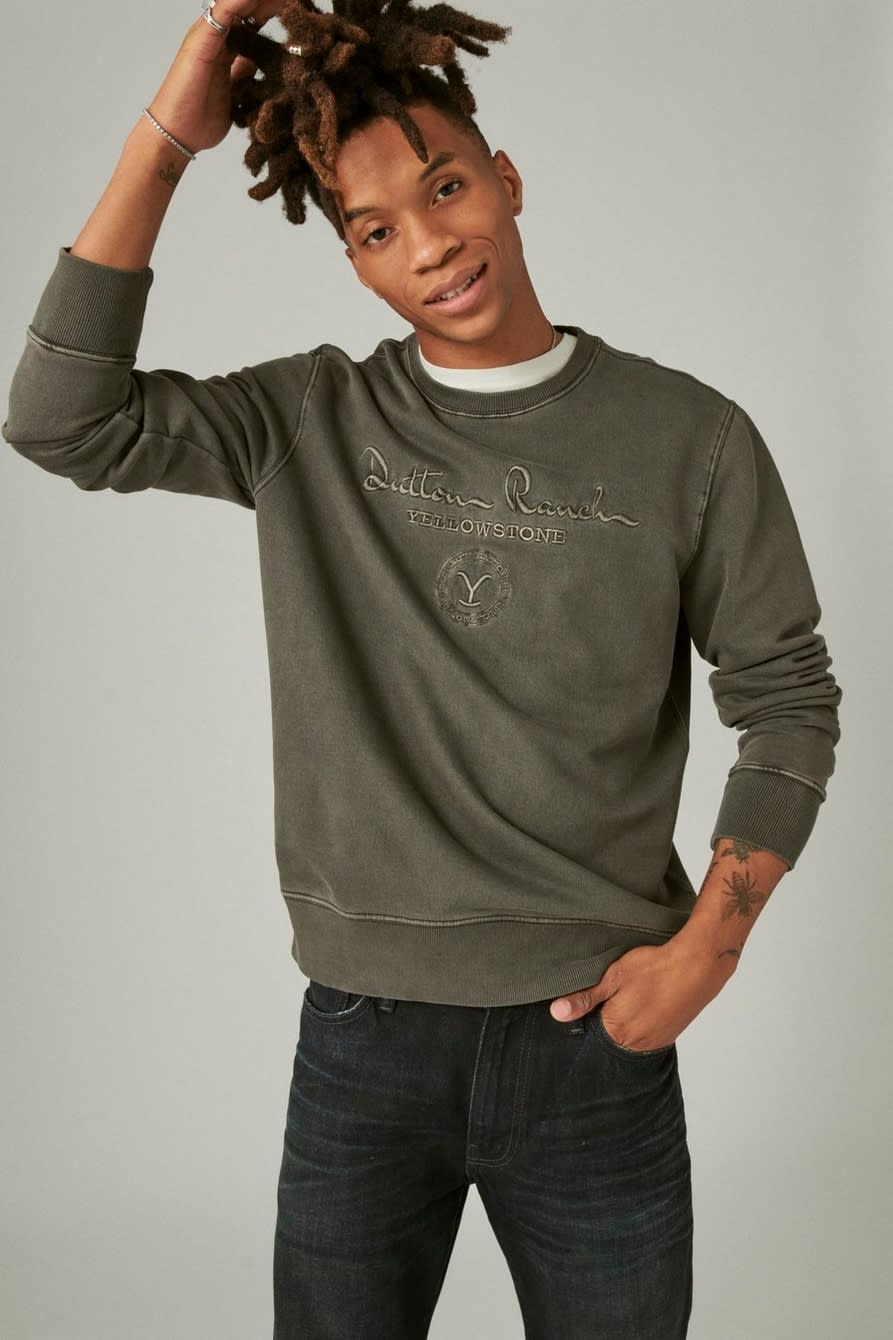 <p><a href="https://go.redirectingat.com?id=74968X1596630&url=https%3A%2F%2Fwww.luckybrand.com%2Fyellowstone-dutton-ranch-crew-neck-sweatshirt%2F7M72265.html%23uuid%3D698b2d70f5d538bcddfa45ccb6&sref=https%3A%2F%2Fwww.countryliving.com%2Fshopping%2Fgifts%2Fg38191511%2Fbest-yellowstone-gifts%2F" rel="nofollow noopener" target="_blank" data-ylk="slk:Shop Now;elm:context_link;itc:0;sec:content-canvas" class="link ">Shop Now</a></p><p>Dutton Ranch Crew Neck Sweatshirt</p><p>$34.99</p><p>luckybrand.com</p><span class="copyright">Lucky</span>