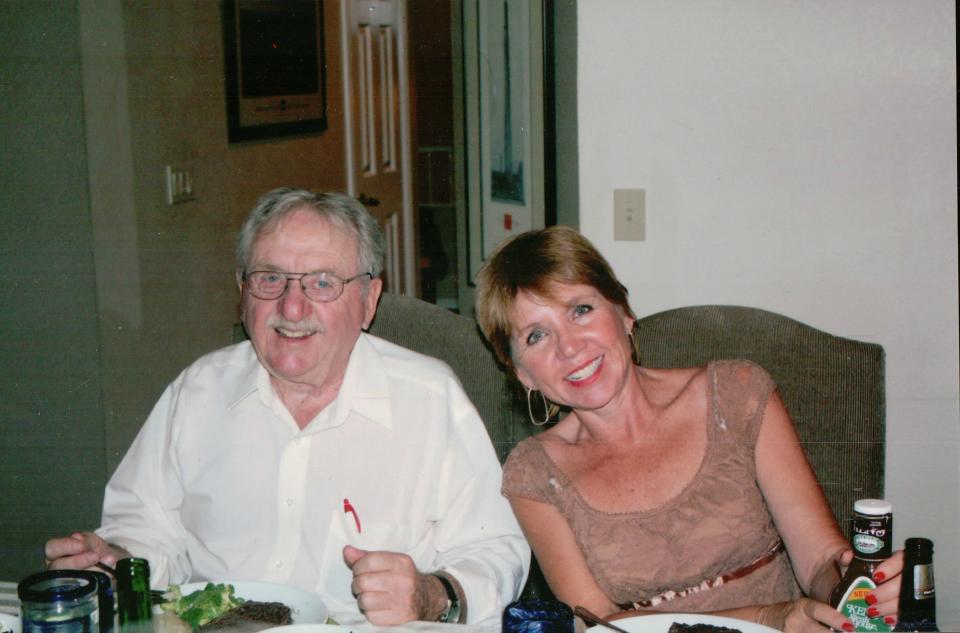 Leslie and her dad. (Photos courtesy of Leslie)