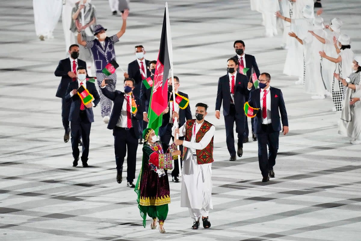 Olympics Australia Afghan Refugees (Copyright 2021 The Associated Press. All rights reserved)