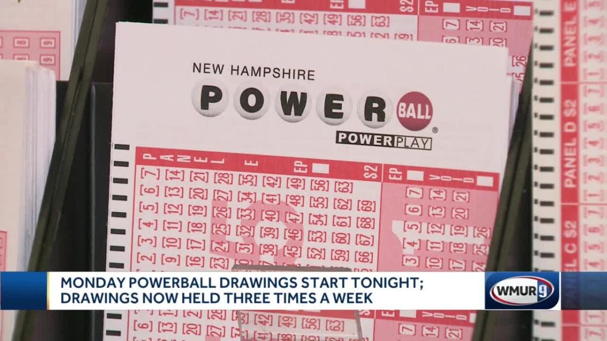 Monday Powerball drawings begin