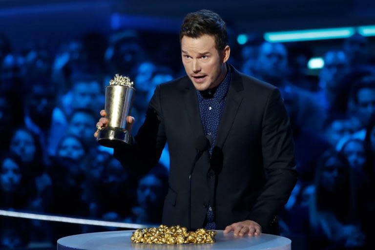 Chris Pratt shares nine rules for life as he accepts MTV Movie Award