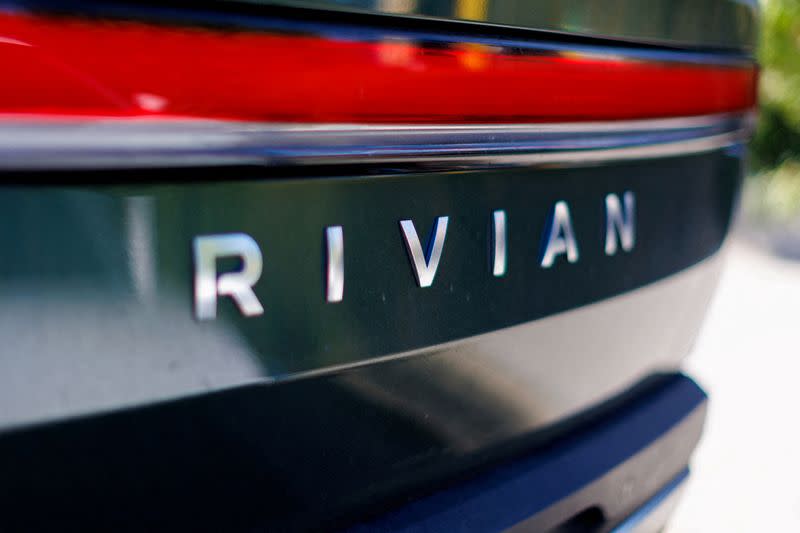 FILE PHOTO: Rivian Automotive facility in California