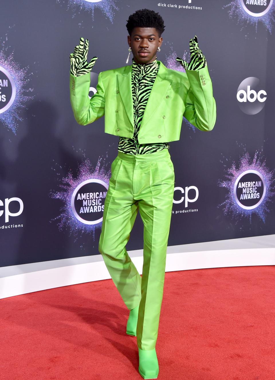 Lil Nas X attends the 2019 American Music Awards.