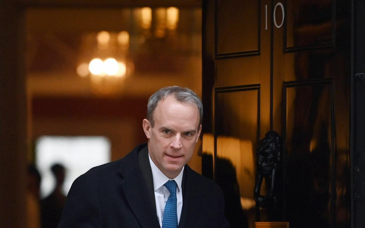 Dominic Raab - Neil Hall/Shutterstock