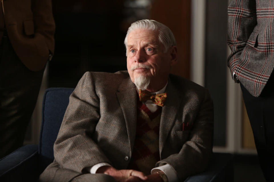 Bertram Cooper (Robert Morse) in the "Mad Men" Season 6 finale, "In Care Of."