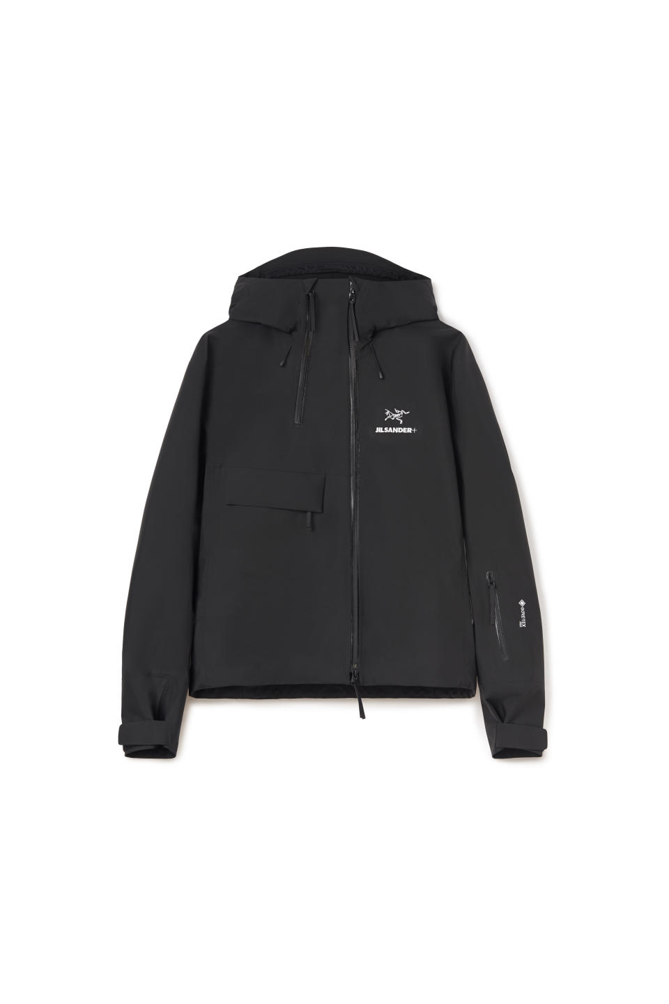 Jil Sander + Arc'Teryx logo jacket