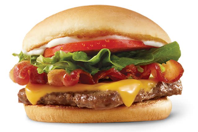 <p>Wendy's</p> Wendy's customers can get their hands on a Junior Bacon Cheeseburger for just 1 cent for a limited time in September.