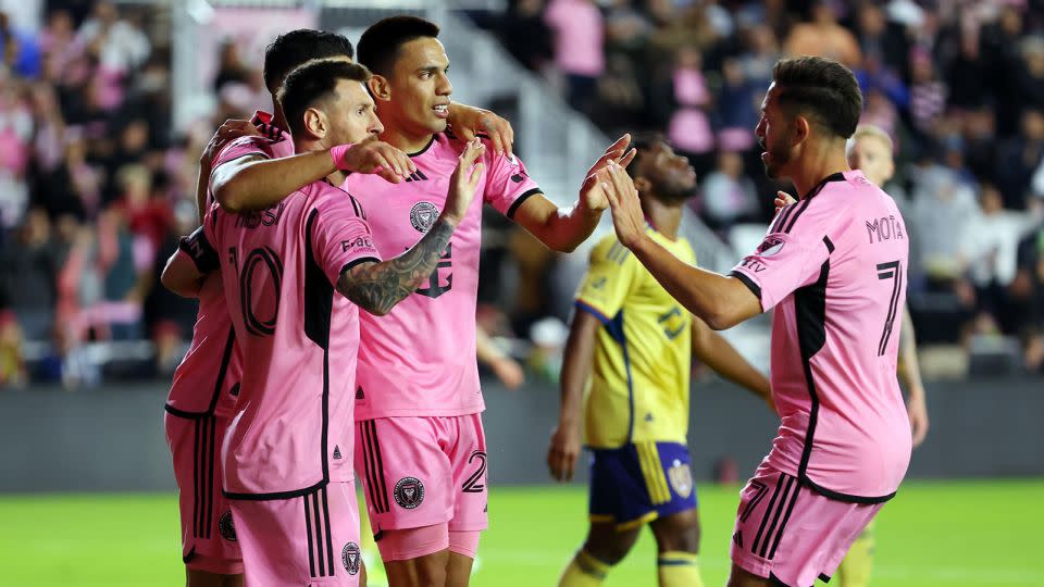 Diego Gómez's second-half goal completed a 2-0 victory for Inter Miami. - Megan Briggs/Getty Images