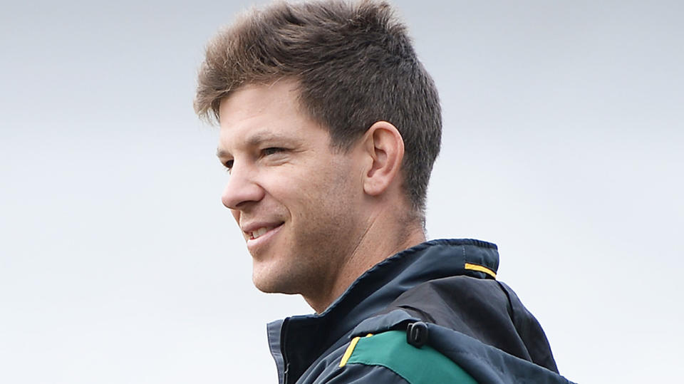 Tim Paine is in line for selection for Tasmania after an 18-month hiatus from cricket following his decision to step down as captain of Australia. (Photo by Steve Bell/Getty Images)