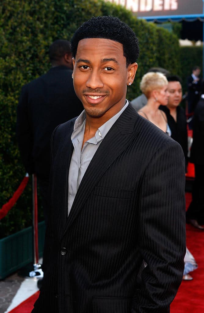 Tropic Thunder LA Premiere 2008 Brandon T Jackson