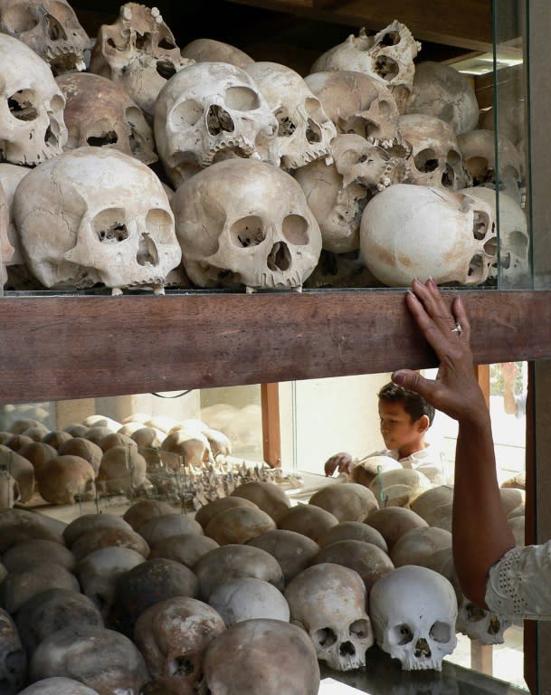 Up to two million people died under the brutal Khmer Rouge regime between 1975 and 1979