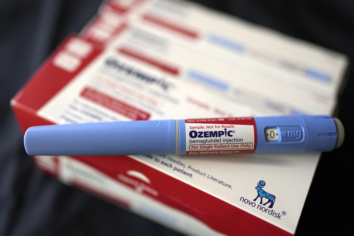 The injectable drug Ozempic is shown Saturday, July 1, 2023, in Houston. (AP Photo/David J. Phillip)