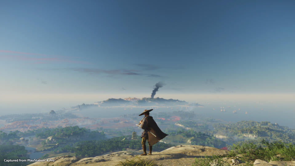 The world of 'Ghost of Tsushima' is as huge as it is gorgeous. (Image: Sony)