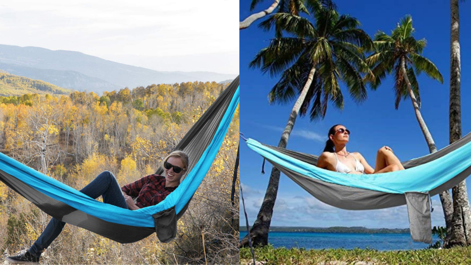 The best gifts for travelers: Kootek Camping Hammock