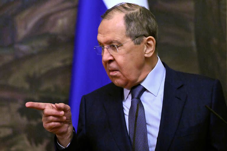 El ministro de Asuntos Exteriores ruso Sergey Lavrov,