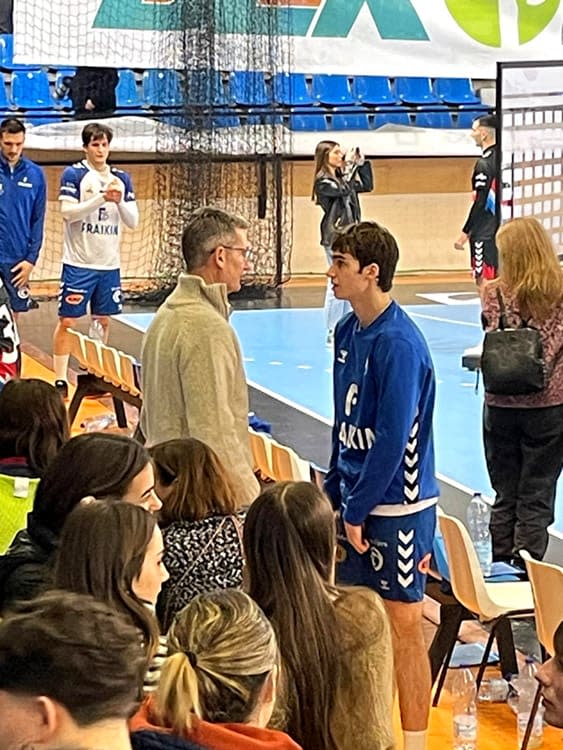 Iñaki y Pablo Urdangarin en Santander