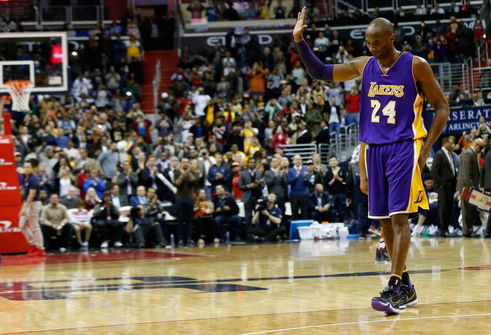 Kobe Bryant's death rocked the sports world. (Photo by Rob Carr/Getty Images)