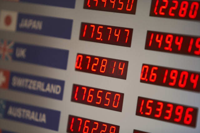 Currency Exchange Rate Display