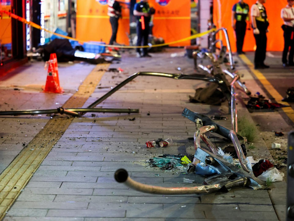 首爾汽車逆向行駛並撞向途人致9死4傷 尹錫悅指示盡力救治傷者