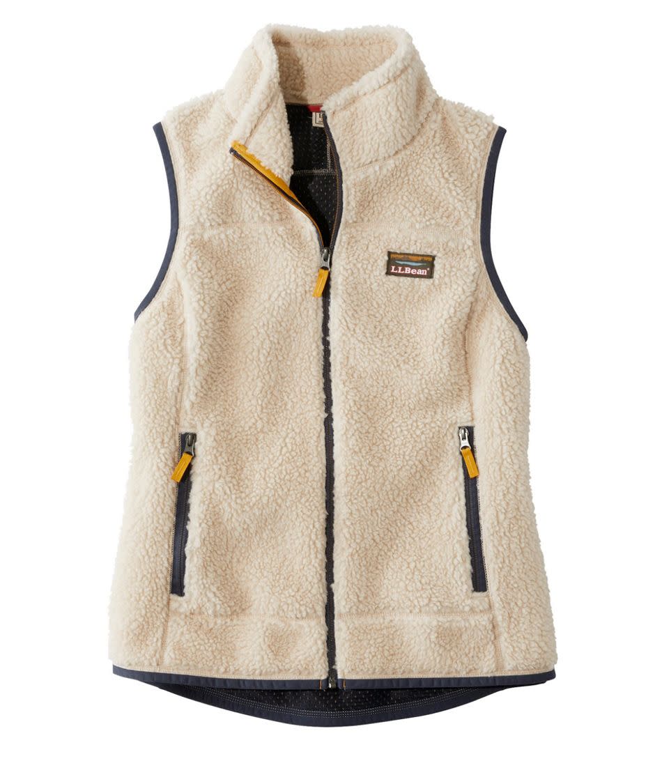 L.L. Bean Women's Mountain Pile Fleece Vest