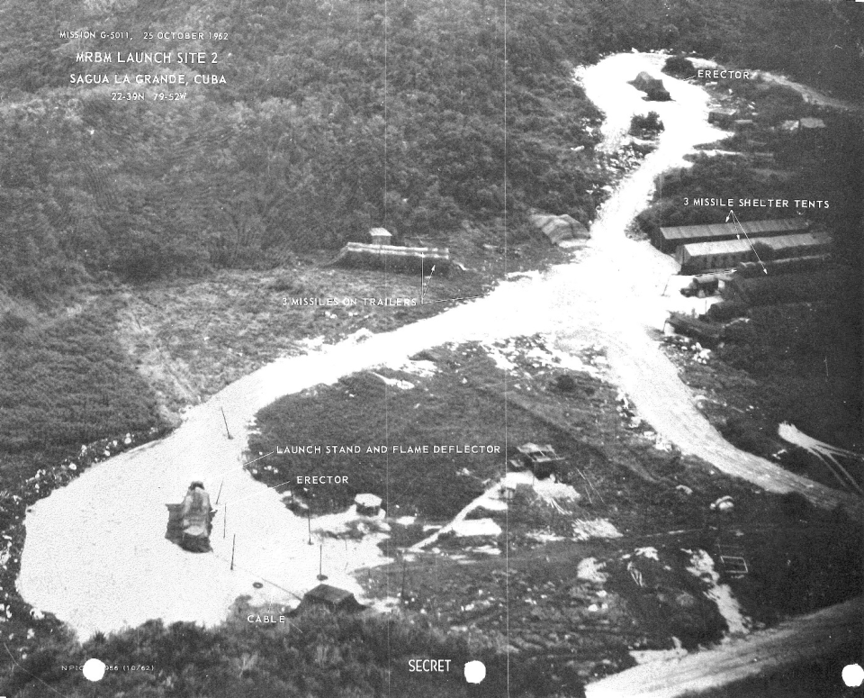 Campo de misiles en Cuba.