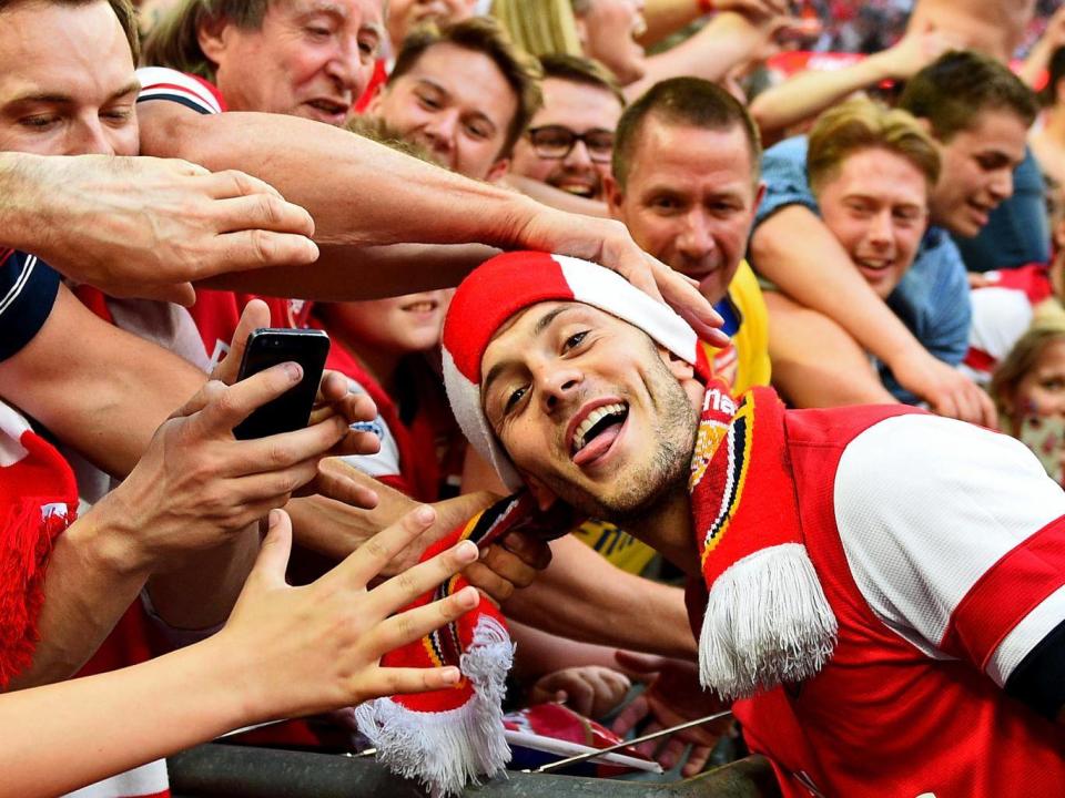 Loved by fans, Wilshere epitomised what Arsenal tried to achieve with a ridiculously young team (Getty)