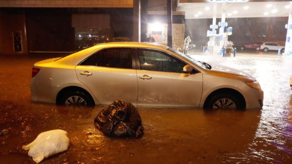 Intensas lluvias en Nueva York