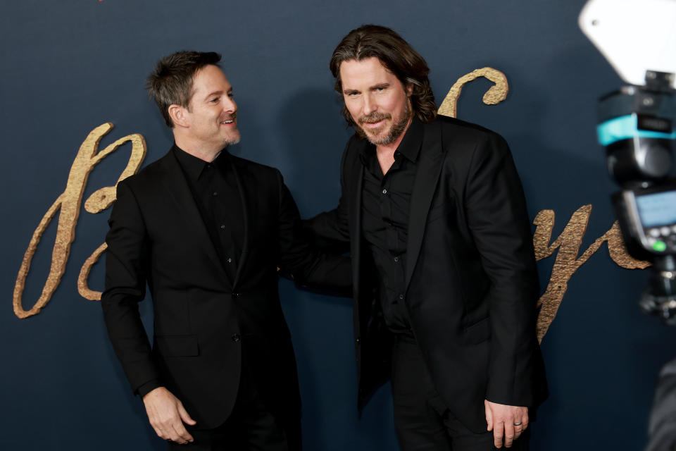 The Pale Blue Eye marks Christian Bale's third collaboration with director Scoot Cooper. (Getty)