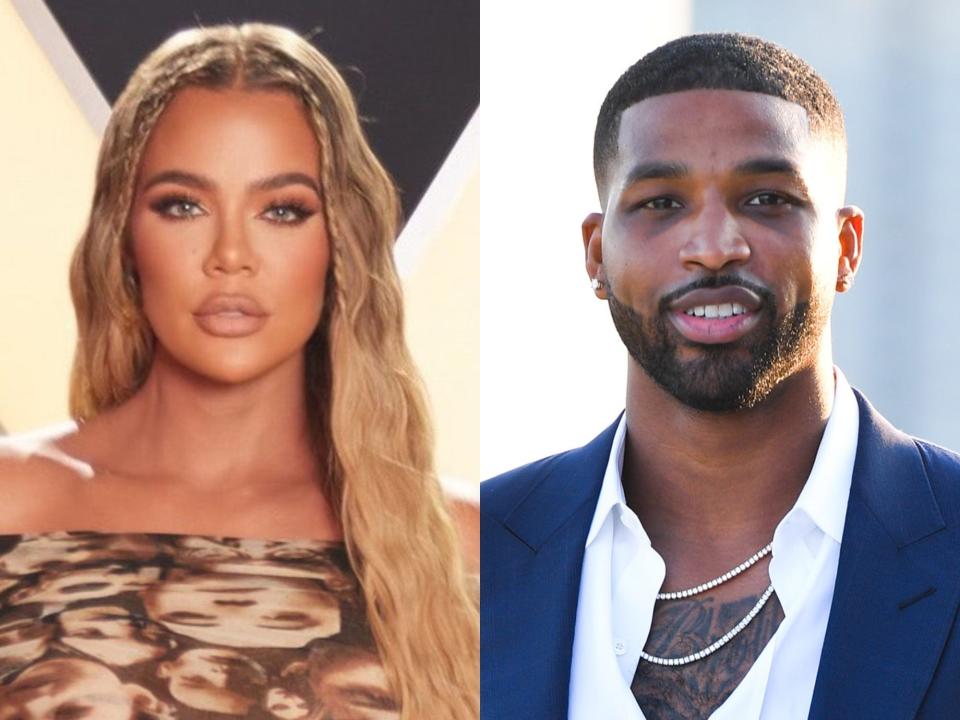 Khloé Kardashian and Tristan Thompson