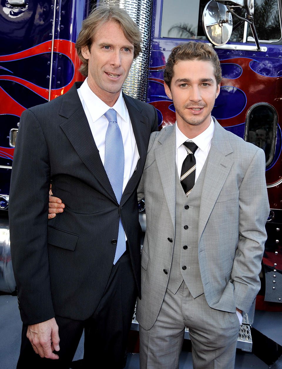 Michael Bay and Shia LaBeouf