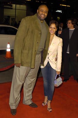 Chi McBride and wife at the LA premiere of 20th Century Fox's The Girl Next Door