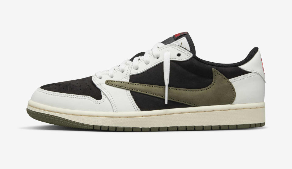 Travis Scott Air Jordan 1 Low Medium Olive