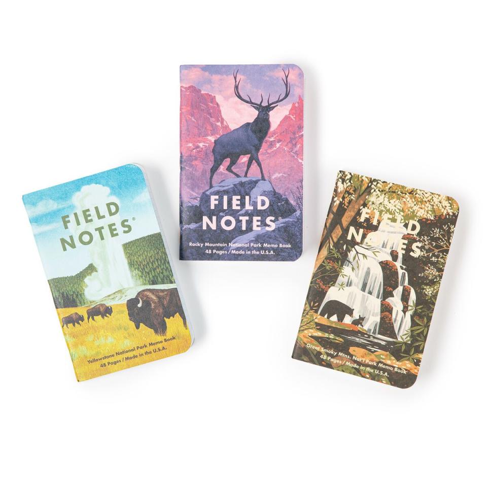 Set of 3 National Parks Notebooks