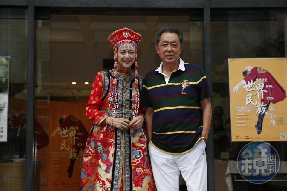 朱延平與湯蘭花雖未合作過，卻是幾十年的老鄰居，這次也是在朱延平牽線下接下電影節宣傳大使棒子。