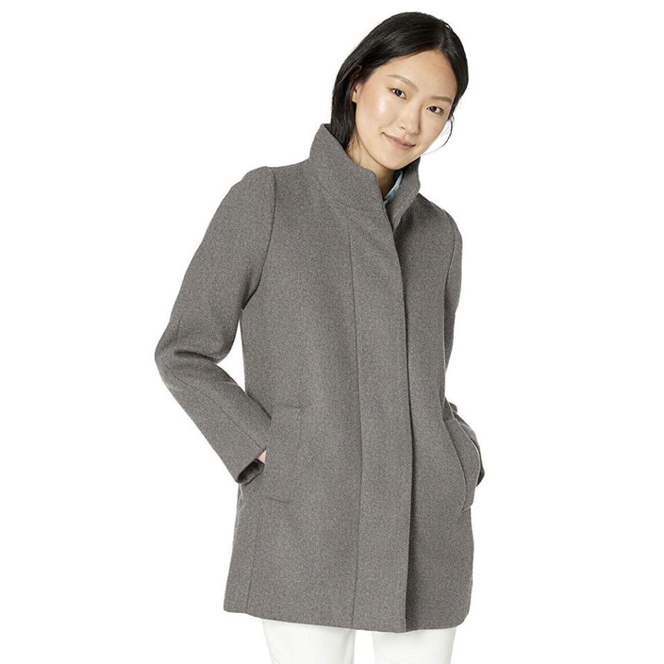 Classic Wool Cocoon Coat