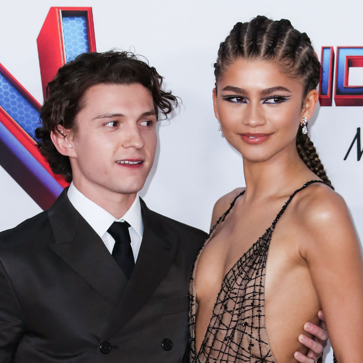 Tom Holland Zendaya Spider-Man No Way Home premiere